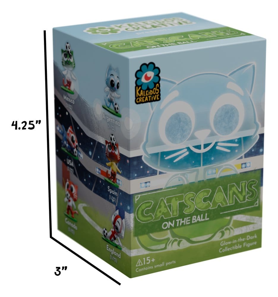 Cat Scans Minifiguren S3 - On the Ball 6 cm Blind Box Display (12)