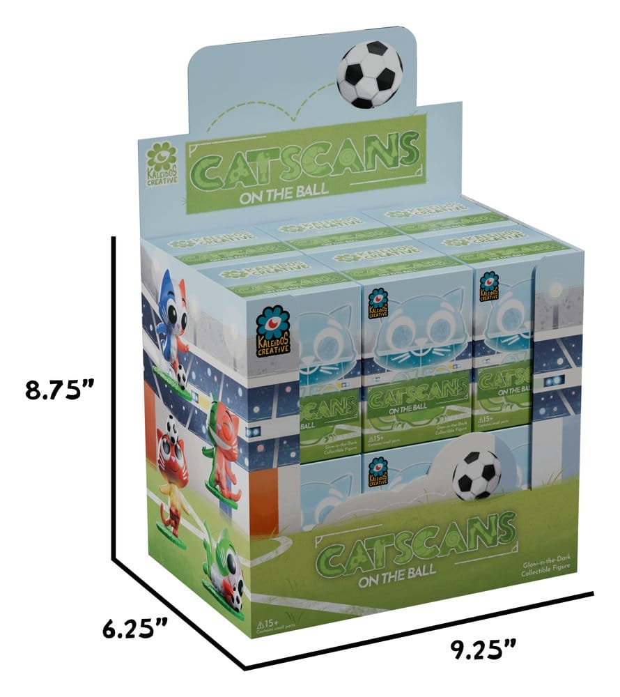 Cat Scans Minifiguren S3 - On the Ball 6 cm Blind Box Display (12)