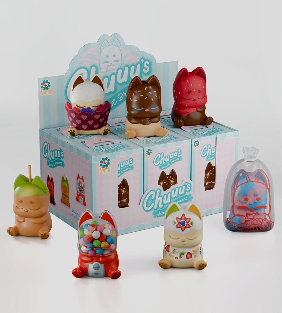 Chuuu Vinyl Minifiguren S2 Sweet Treats 11 cm Blind Box Display (6)