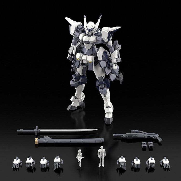 Full Metal Panic! Plastic Model Kit 1/48 Azure Raven with Type 10 Modified Monomolecular Blade Plated Ver. & Special Display Base 18 cm