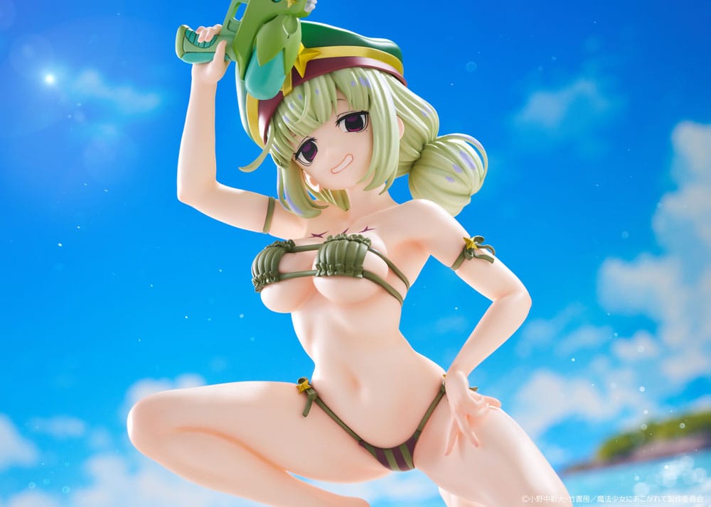 Gushing over Magical Girls Statue 1/6 Leoparde Swimsuit Ver. 22 cm