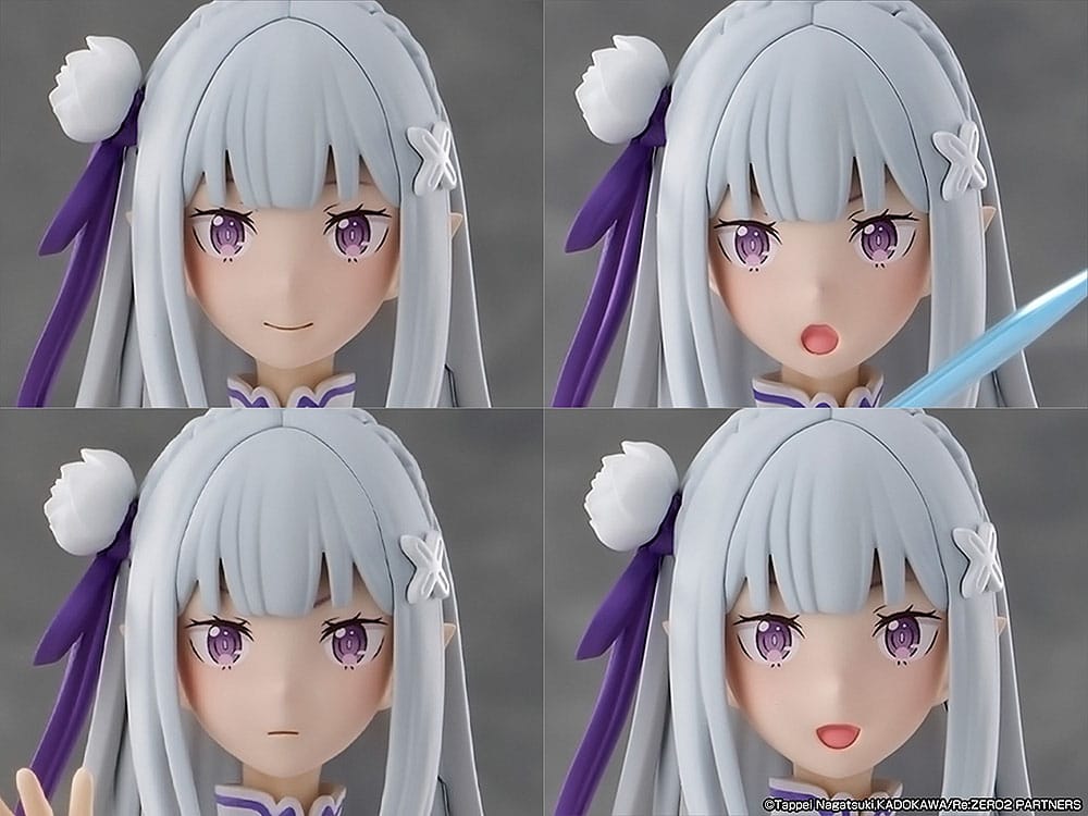 Re:Zero Starting Life in Another World Plastic Model Kit Emilia DX Ver. 16 cm