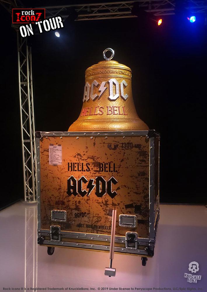 AC/DC Rock Ikonz On Tour Statuen Hell's Bell
