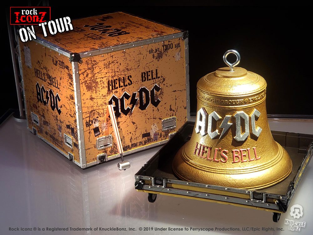 AC/DC Rock Ikonz On Tour Statuen Hell's Bell