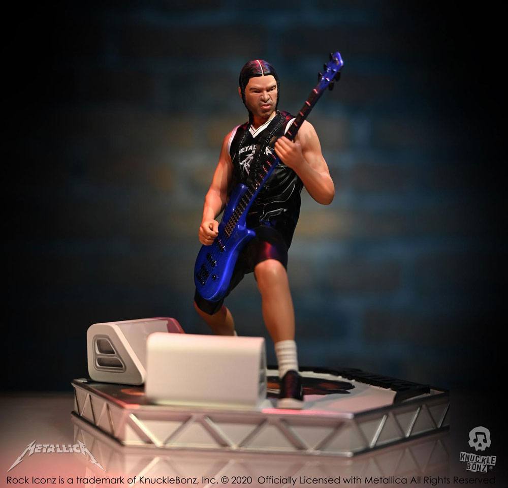 Metallica Rock Iconz Statue Robert Trujillo Limited Edition 22 cm