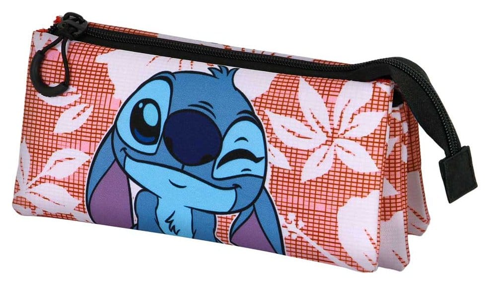 Lilo & Stitch FAN Triple Federmäppchen 2.0 Maui Pink