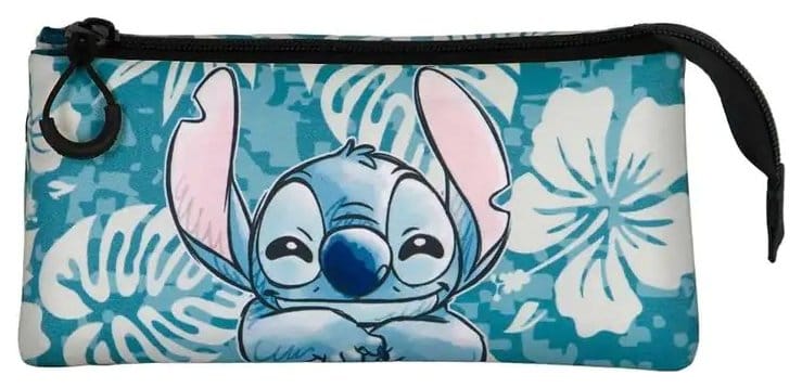 Lilo & Stitch FAN Triple Federmäppchen 2.0 Aloha Blue