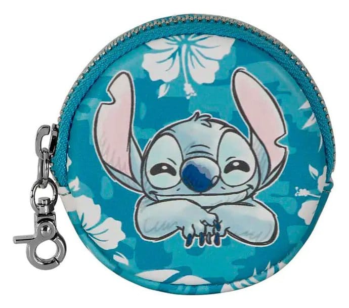 Lilo & Stitch Face-Cookie Geldbörse Aloha Blue