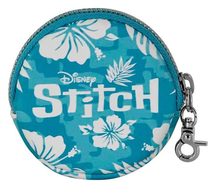 Lilo & Stitch Face-Cookie Geldbörse Aloha Blue