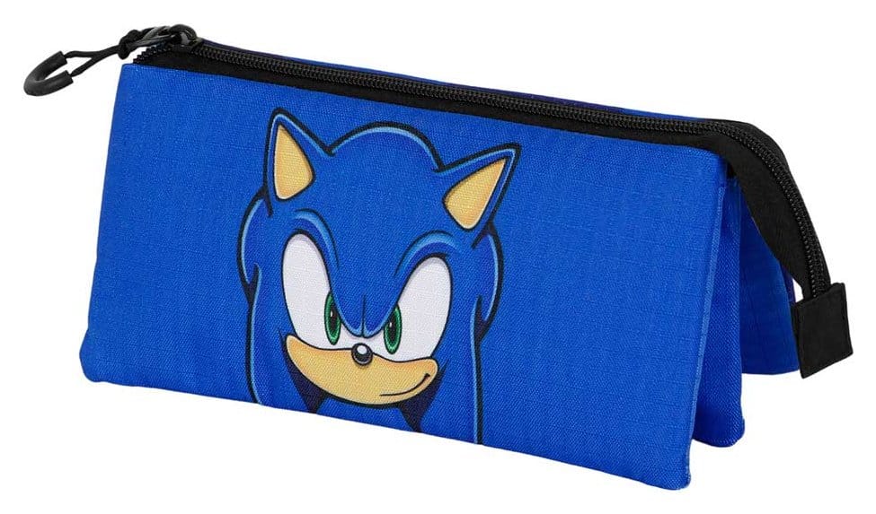 Sonic - The Hedgehog Triple Federmäppchen SEGA Sight Blue