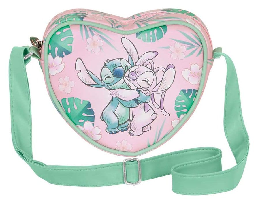 Lilo & Stitch Casual Heart Umhängetasche Hug Pink