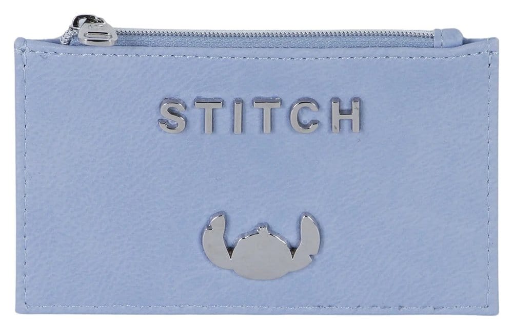 Lilo & Stitch Slim Karten-Etui / Mini-Geldbeutel Steel Blue