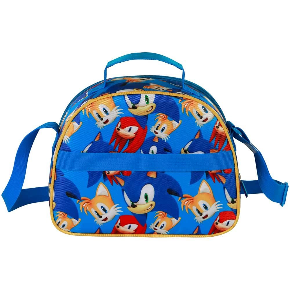 Sonic - The Hedgehog 3D Lunch Box Brotzeittasche SEGA Go Blue