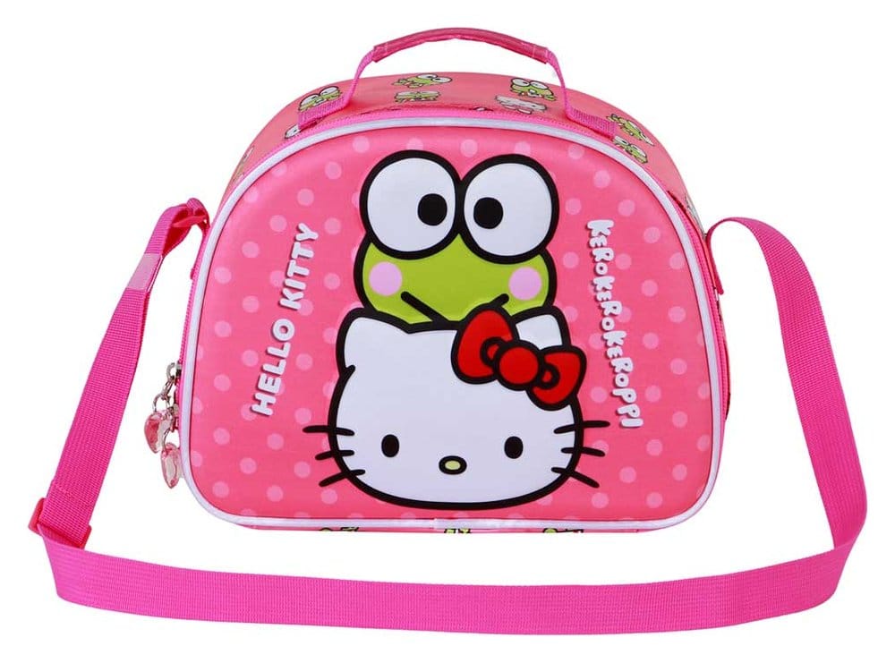 Sanrio 3D Lunch Box Brotzeittasche Hello Kitty Funny Pink