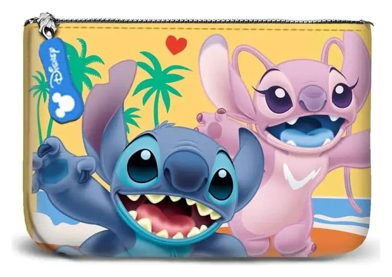 Lilo & Stitch Small Square Geldbörse Ocean Blue
