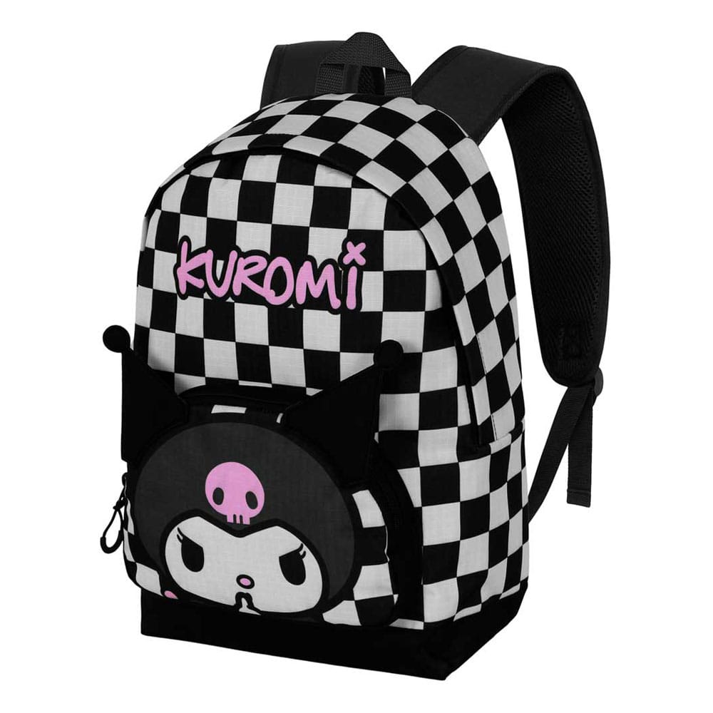 Sanrio Fan HS Rucksack Kuromi B & W 2.2 Black