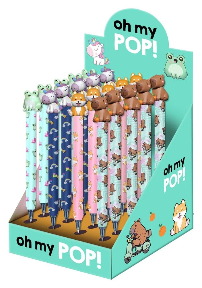 Oh My Pop ! Löschbarer Gelstift Mix - Display (24)