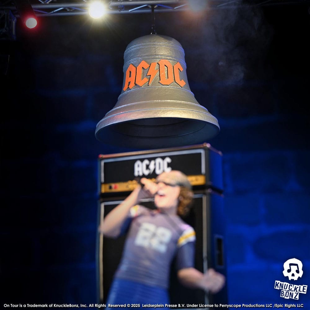 AC/DC Rock Ikonz On Tour Statue PWR UP Tour Hells Bell