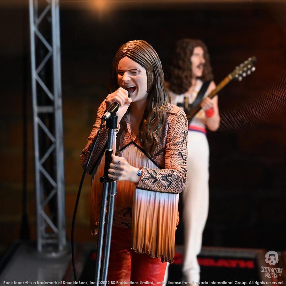 Black Sabbath Rock Iconz Statuen 4er-Pack Sabotage Era 23 cm