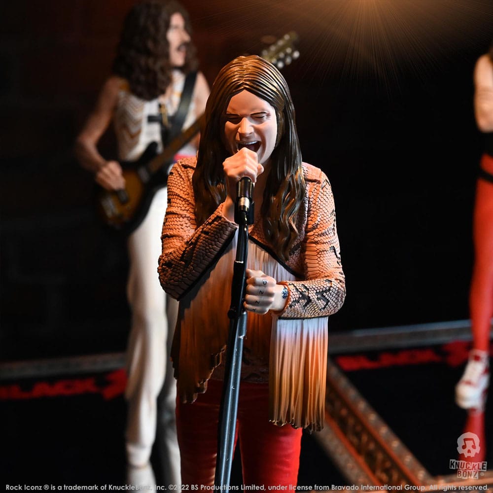 Black Sabbath Rock Iconz Statuen 4er-Pack Sabotage Era 23 cm