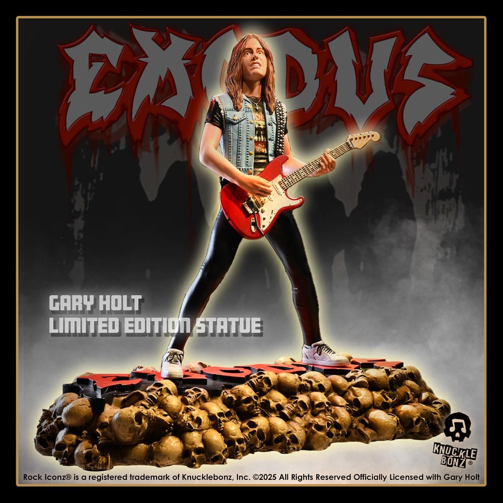 Exodus Rock Iconz Statue 1/9 Gary Holt 22 cm