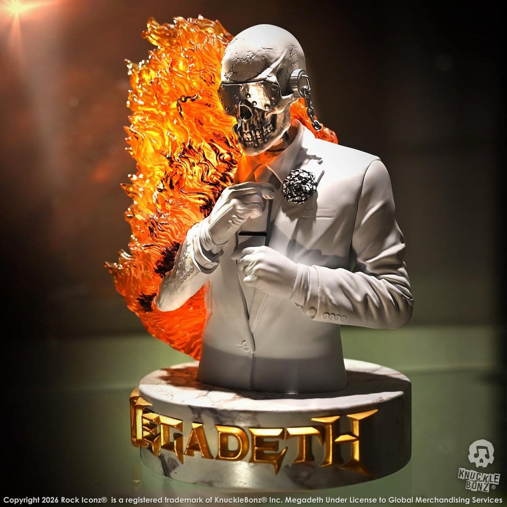 Megadeth 3D Vinyl Statue Final Studio Album 15 cm