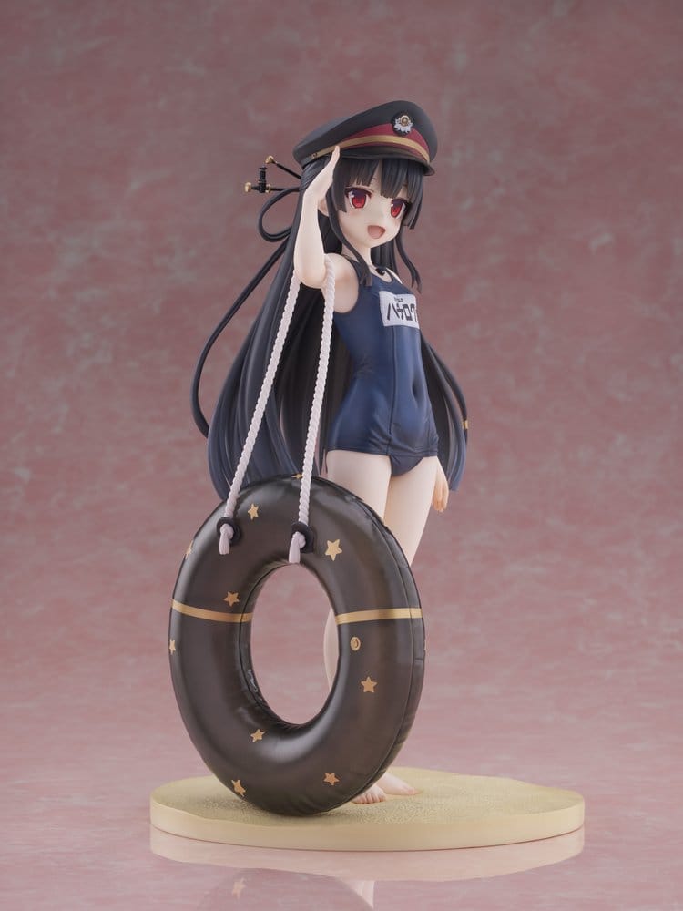 Maitetsu Last Run!! KoiKoi -Sakura- PVC Figur 1/6 Hachiroku School Swimsuit Ver. 23 cm