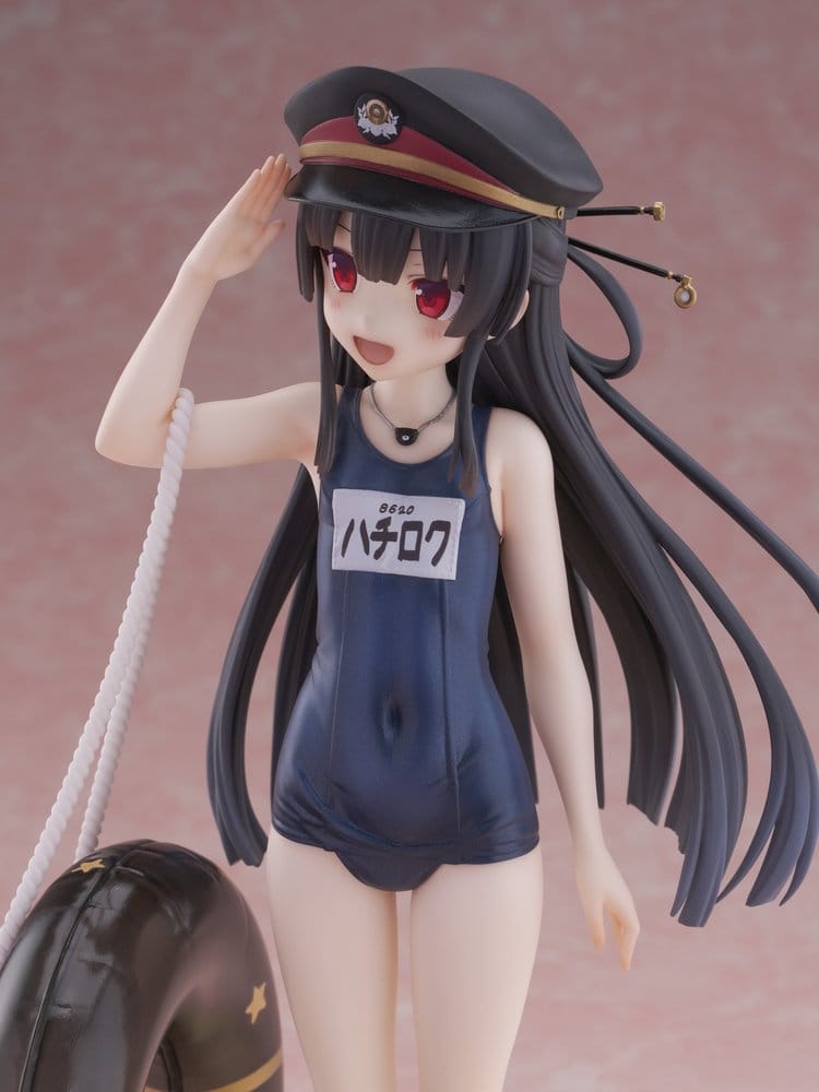 Maitetsu Last Run!! KoiKoi -Sakura- PVC Figur 1/6 Hachiroku School Swimsuit Ver. 23 cm