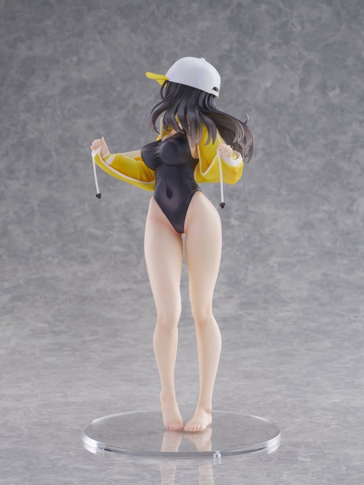 KoiKoi Sakura PVC Figur 1/6 Kyou kara Suieibu Komon no Tama-chan Sensei 27 cm