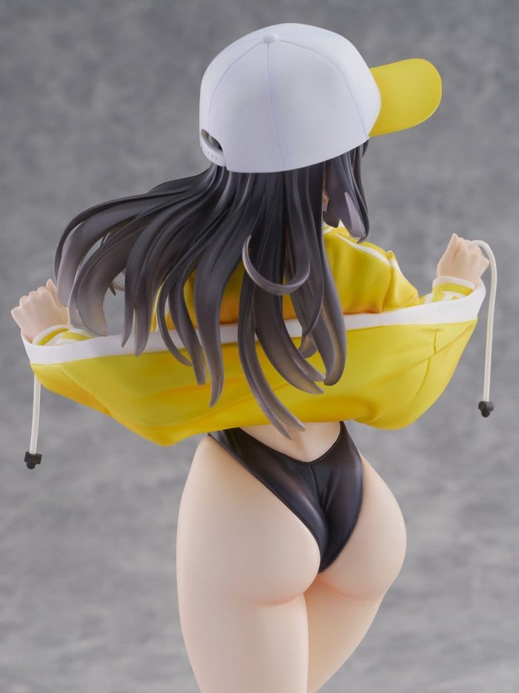 KoiKoi Sakura PVC Figur 1/6 Kyou kara Suieibu Komon no Tama-chan Sensei 27 cm