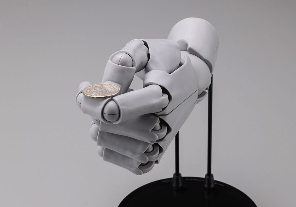 Takahiro Kagami PVC Artist Support Item Hand 1/1 Model Men /L Gray 22 cm