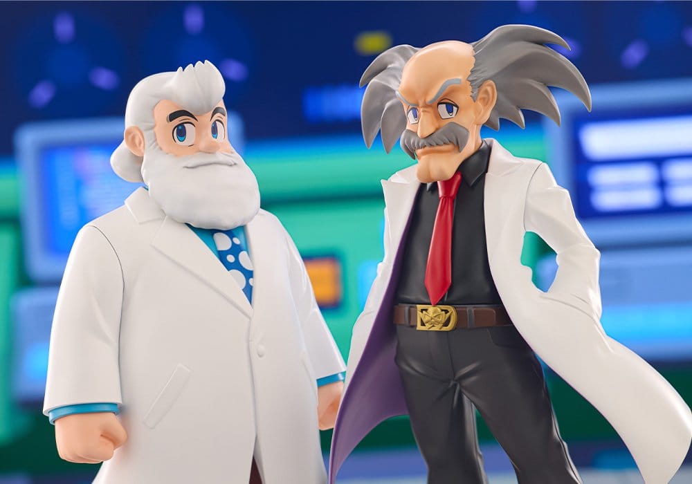Mega Man Oshi Works PVC Figuren 2er-Pack Dr. Wily & Dr. Light