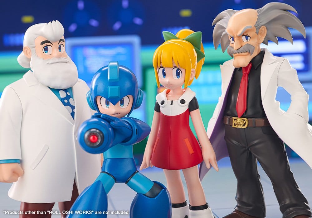 Mega Man Oshi Works PVC Figur Roll 19 cm