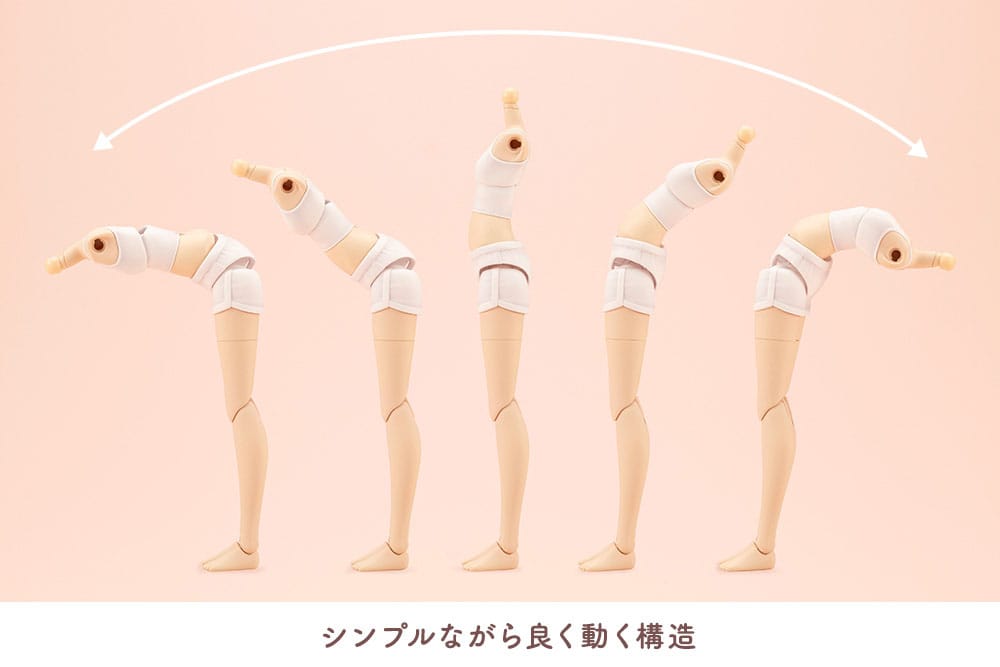 Sousai Shojo Teien Zubehör Set für 1/10 Actionfiguren Dress Up Body Size S