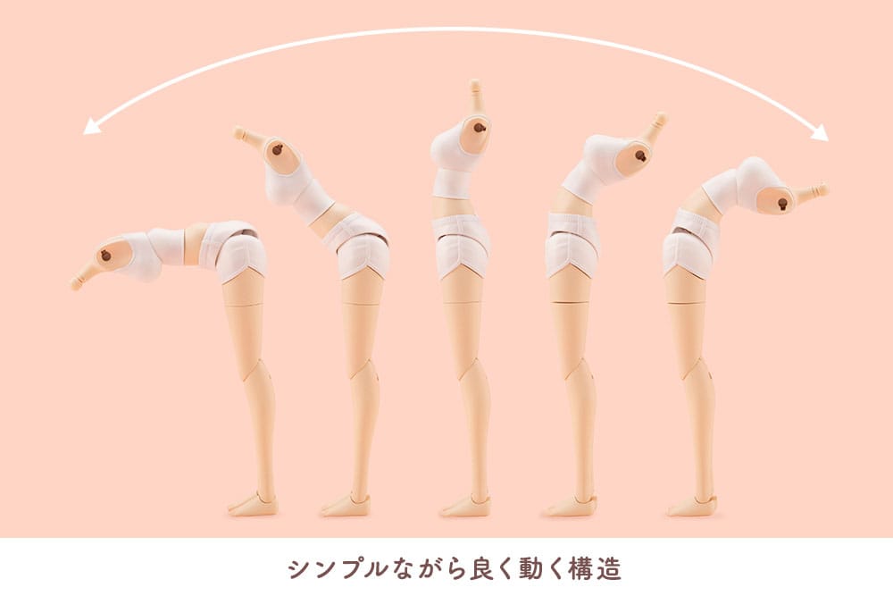 Sousai Shojo Teien Zubehör Set für 1/10 Actionfiguren Dress Up Body Size L