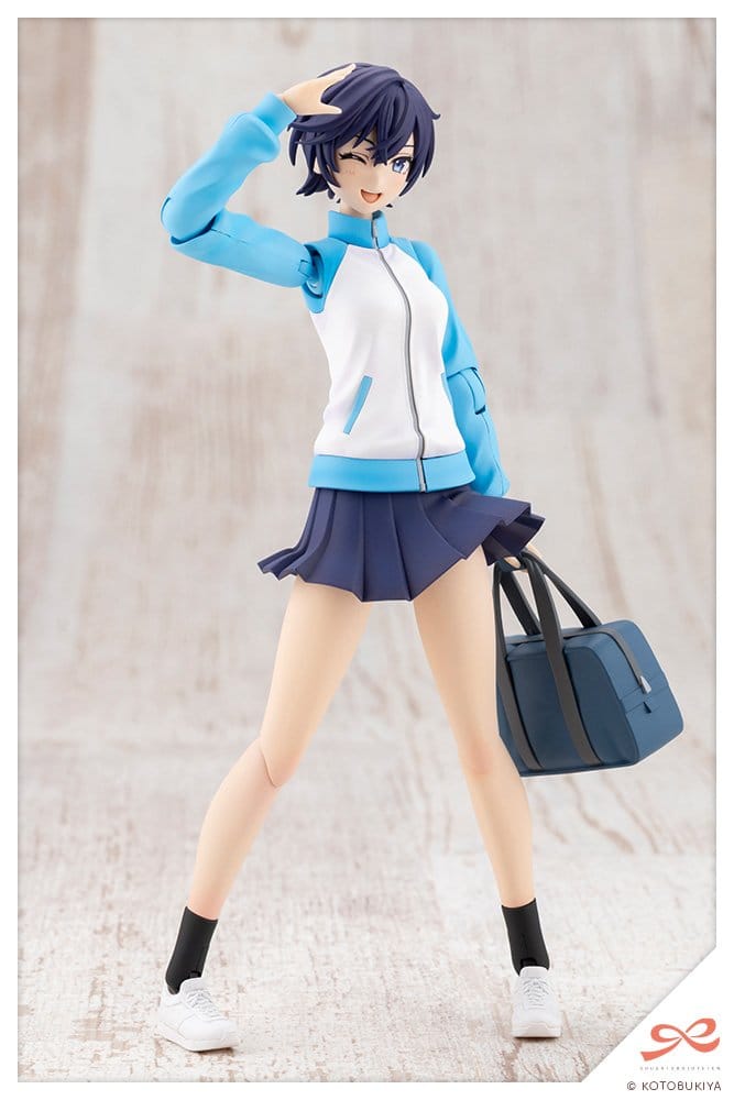 Sousai Shojo Teien Plastic Model Kit 1/10 Rui Saotome Touhou High School Tracksuit 16 cm