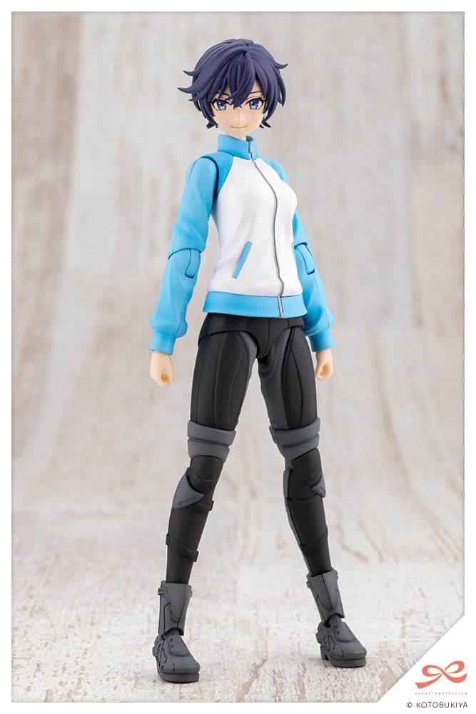 Sousai Shojo Teien Plastic Model Kit 1/10 Rui Saotome Touhou High School Tracksuit 16 cm