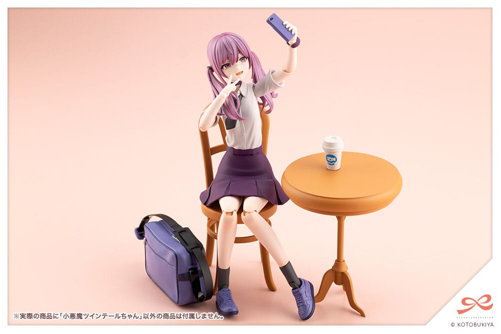 Sousai Shojo Teien Plastic Model Kit 1/10 Little Devil Twin Tails 15 cm