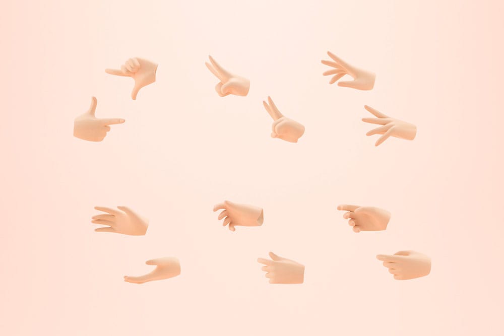 Sousai Shojo Teien Zubehör Set für Actionfiguren Grande Scale Dress Up Body Size M with Ao Gennai