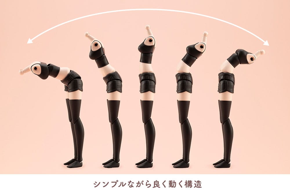 Sousai Shojo Teien Zubehör Set für 1/10 Actionfiguren Dress Up Body Color C Size S