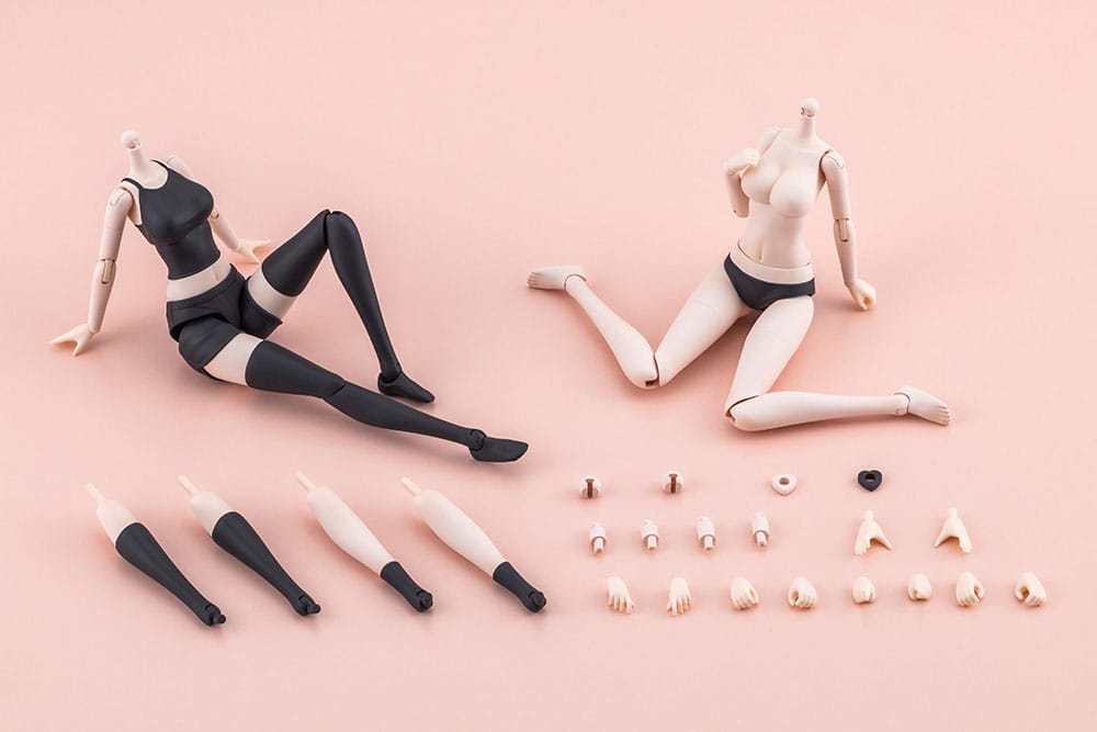 Sousai Shojo Teien Zubehör Set für Actionfiguren Dress Up Body Color C Ver. L