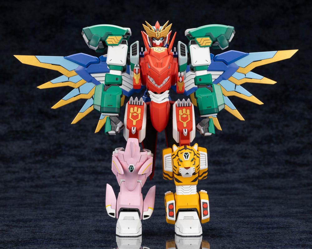 The Red Ranger Becomes an Adventurer in Another World Plastic Model Kit Maximum Kizuna Kaiser 17 cm