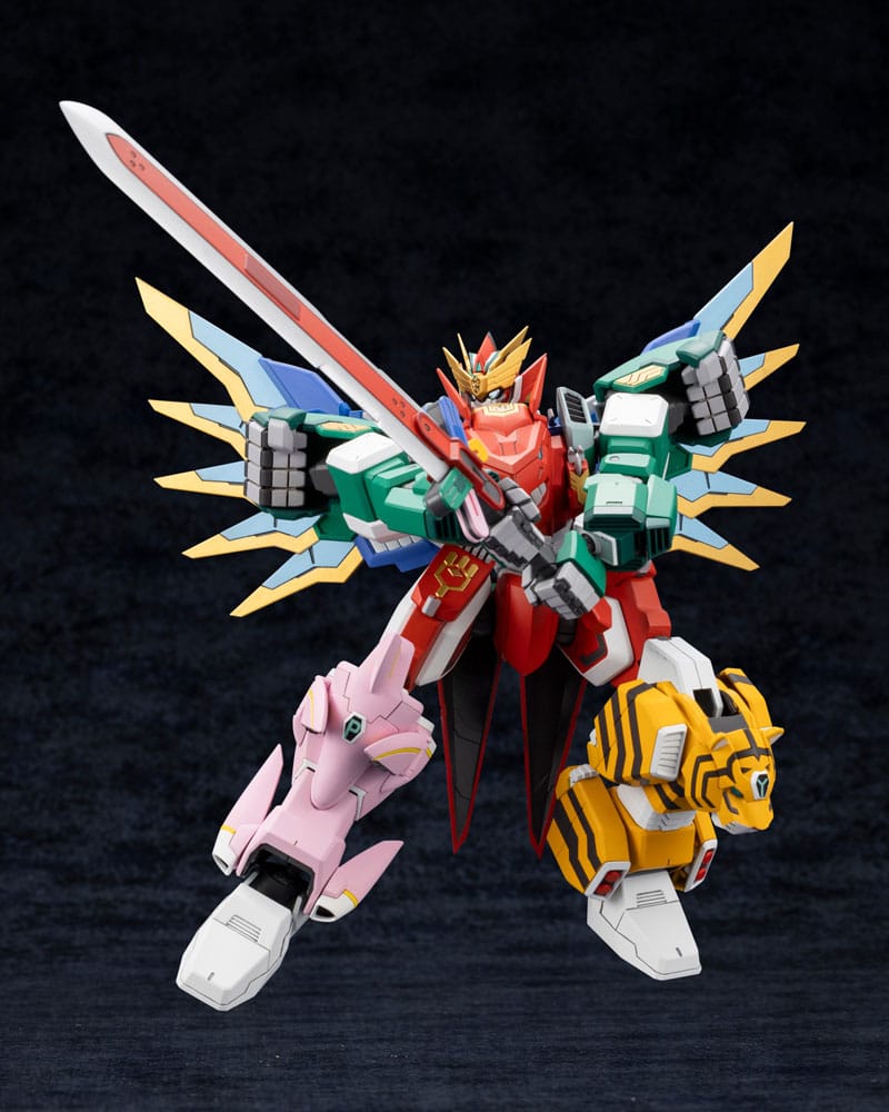 The Red Ranger Becomes an Adventurer in Another World Plastic Model Kit Maximum Kizuna Kaiser 17 cm