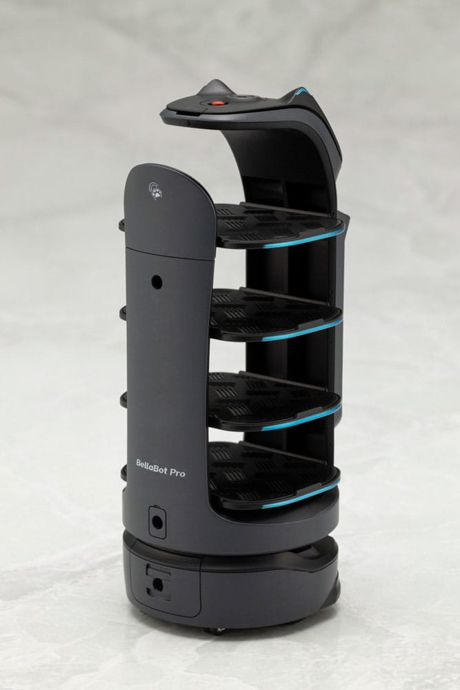 Pudu Robotics Plastic Model Kit Bellabot Black Ver. 11 cm