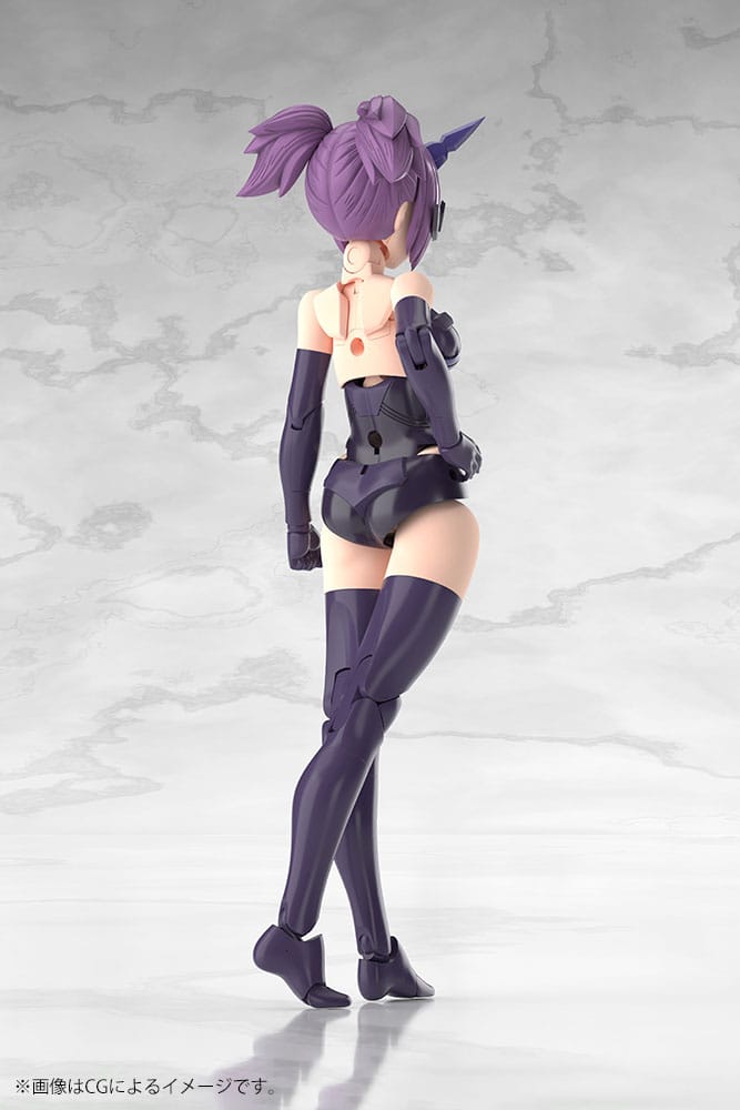 Megami Device Plastic Model Kit 1/1 Asra Ninja Kaname Shadow Edition Full Package 14 cm