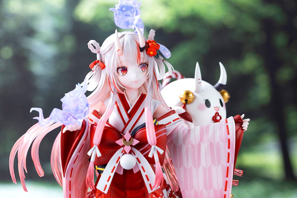 Hololive Production PVC Statue 1/7 Nakiri Ayame Shrine Maiden Fortune Outfit Ver. 26 cm