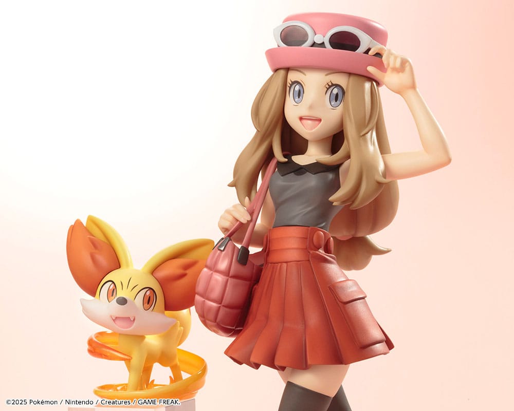 Pokémon ARTFXJ Statue 1/8 Serena & Fynx 20 cm