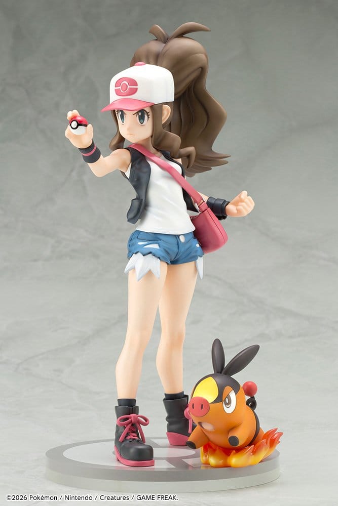 Pokémon PVC Figur 1/8 Hilda with Tepig Artfx J 21 cm