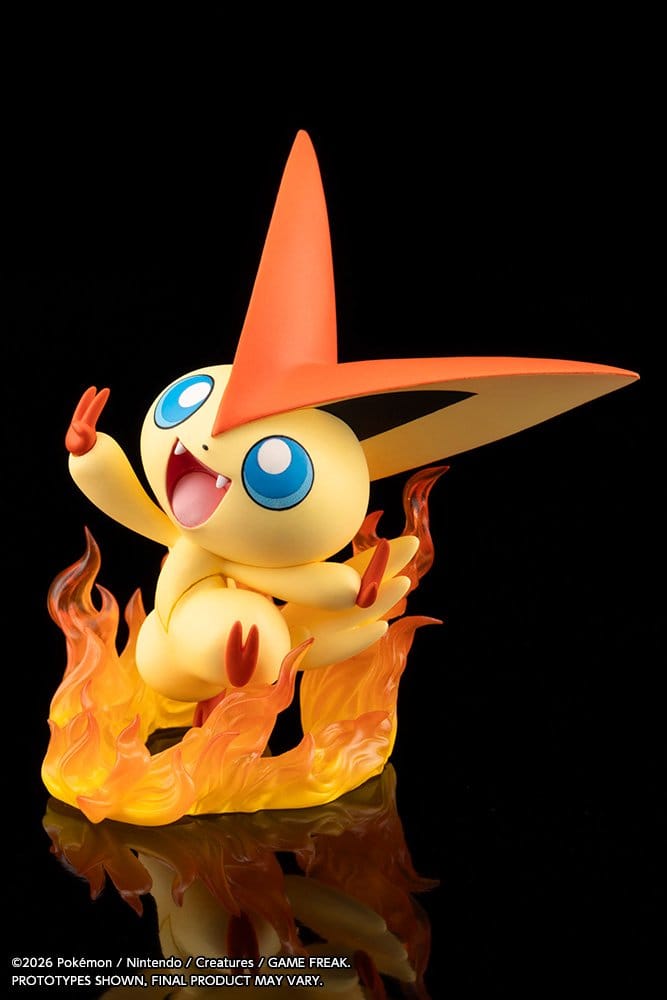 Pokémon ARTFX J PVC Figur 1/8 Hilbert with Victini 20 cm