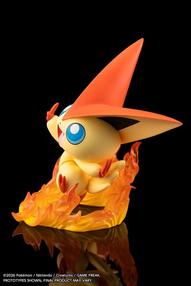 Pokémon ARTFX J PVC Figur 1/8 Hilbert with Victini 20 cm